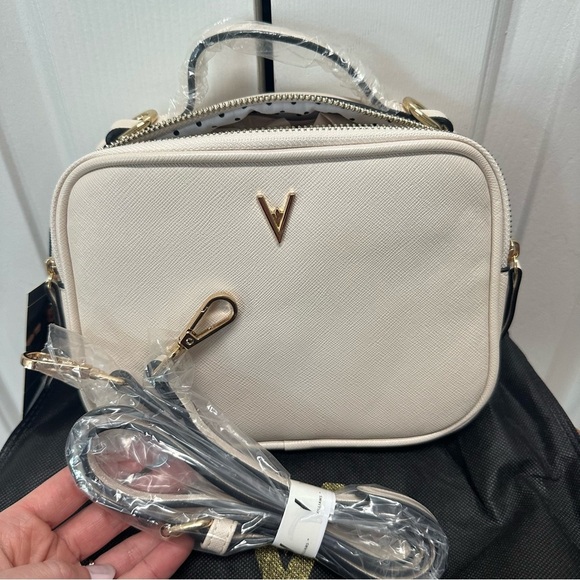 NWT‎ Vanessa Williams crossbody bag off white - Picture 2 of 8